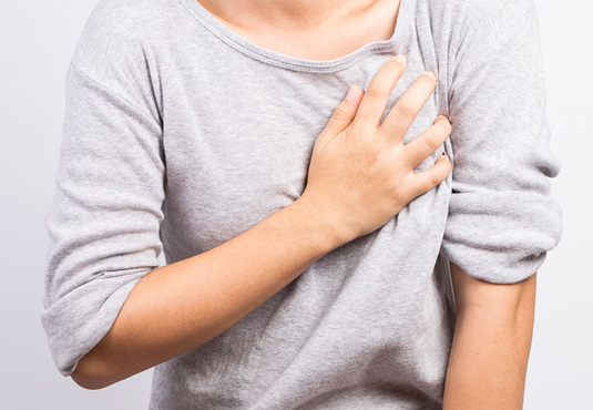 Is breast pain a symptom of cancer?