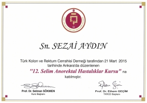 Prof. Dr. Sezai Aydın